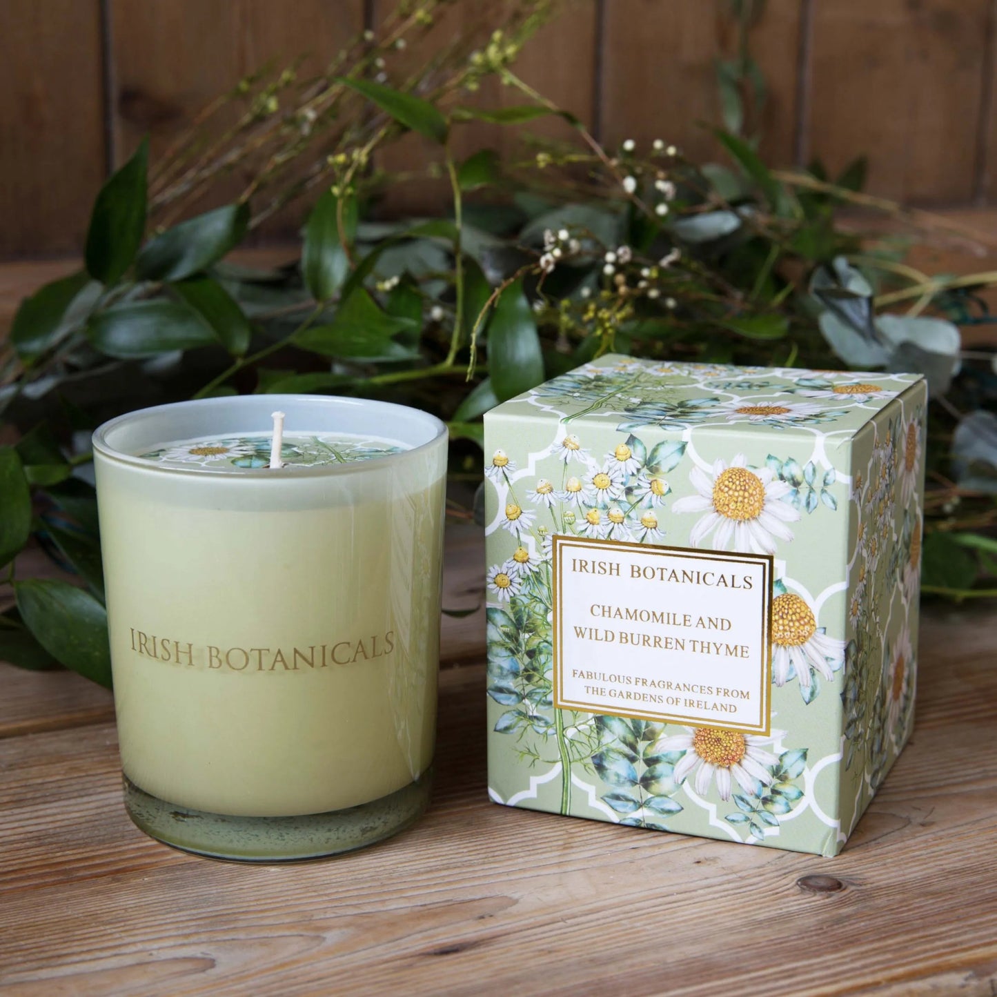 Gift Candle Chamomile & Wild Burren Thyme - TLC Gifting