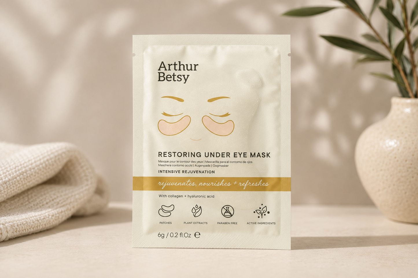 gold collagen under eye patches Ireland