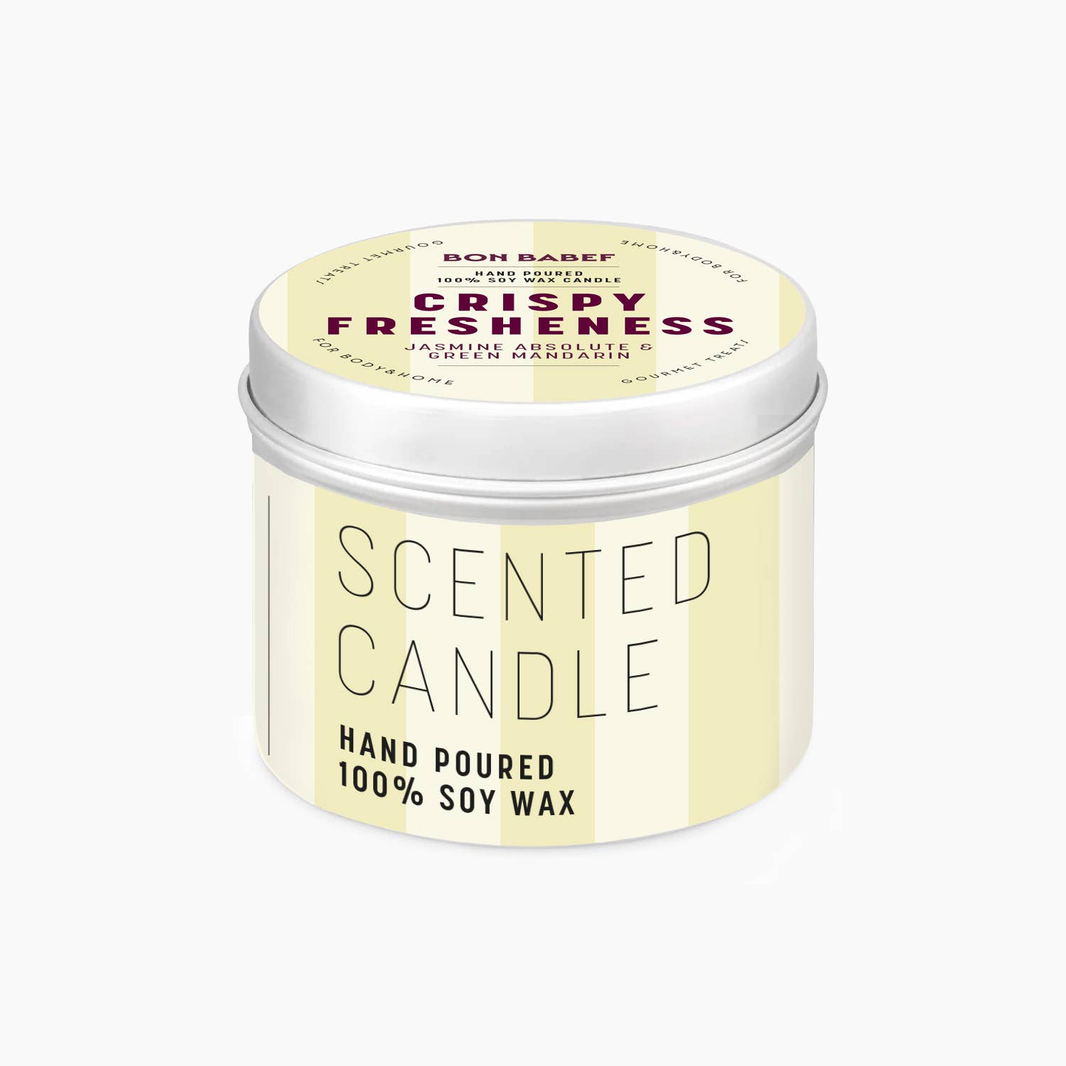 Green Mandarin & Jasmine Scented Candle - TLC Gifting