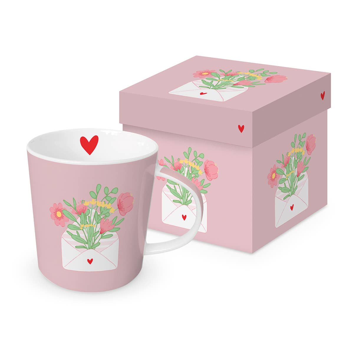 Hearts For You Trend Mug – Large Porcelain Gift Mug - TLC Gifting