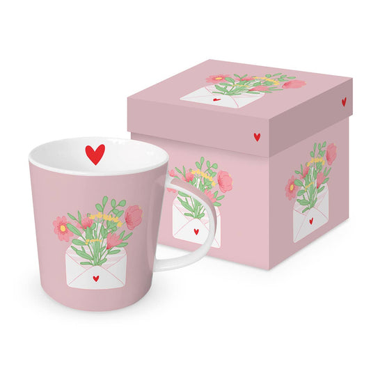 Hearts For You Trend Mug – Large Porcelain Gift Mug - TLC Gifting