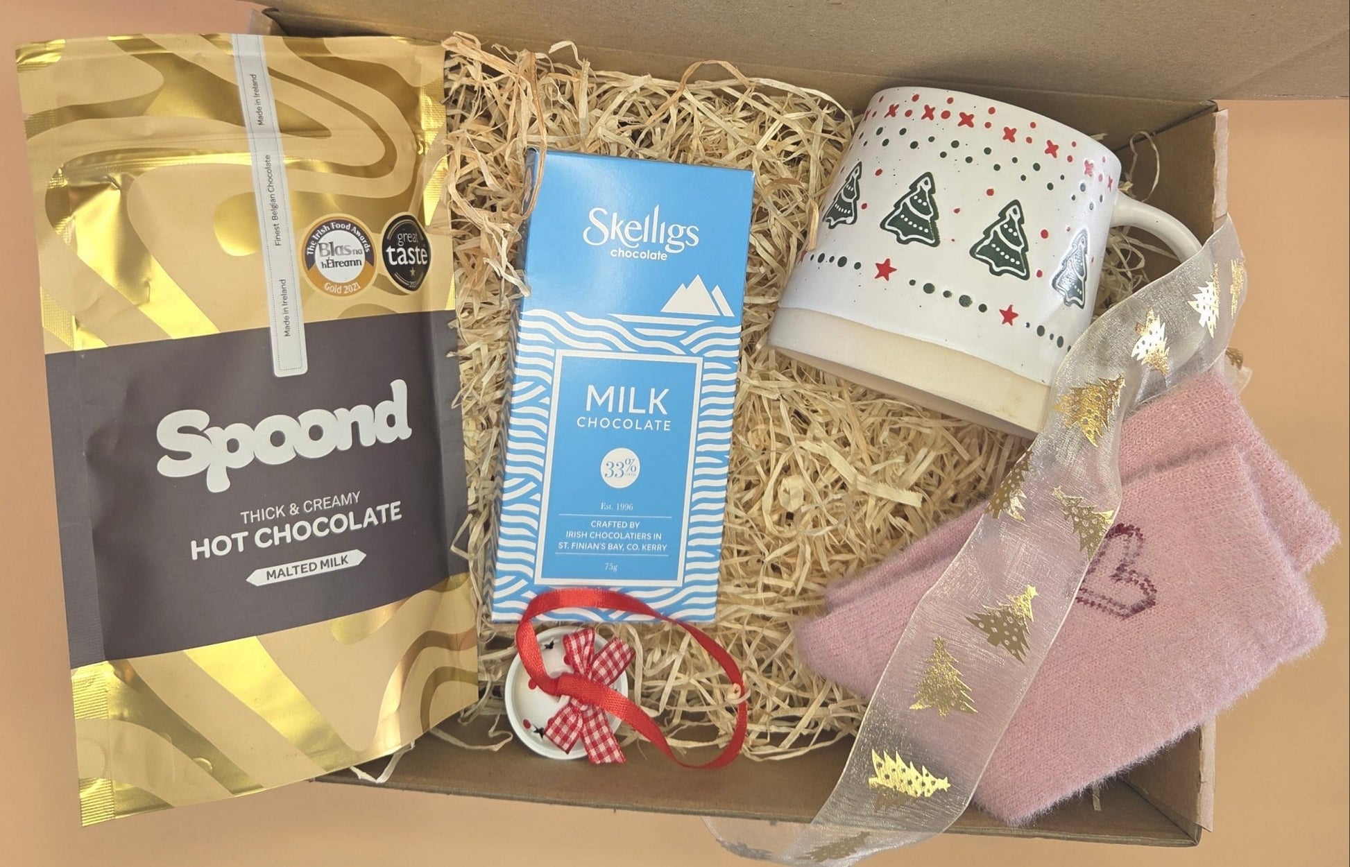 Hot Chocolate Treat Box | Cosy Christmas Gift Box - TLC Gifting