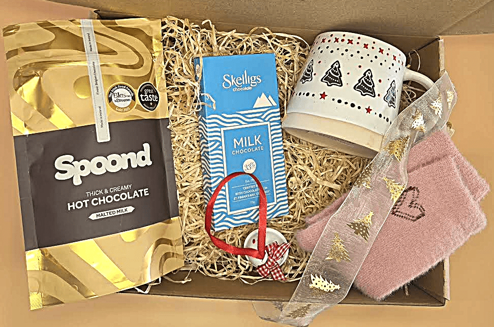 Hot Chocolate Treat Box | Cosy Christmas Gift Box - TLC Gifting