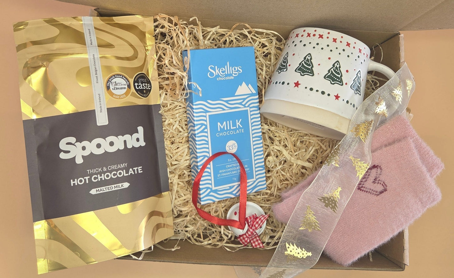 Hot Chocolate Treat Box | Cosy Christmas Gift Box - TLC Gifting