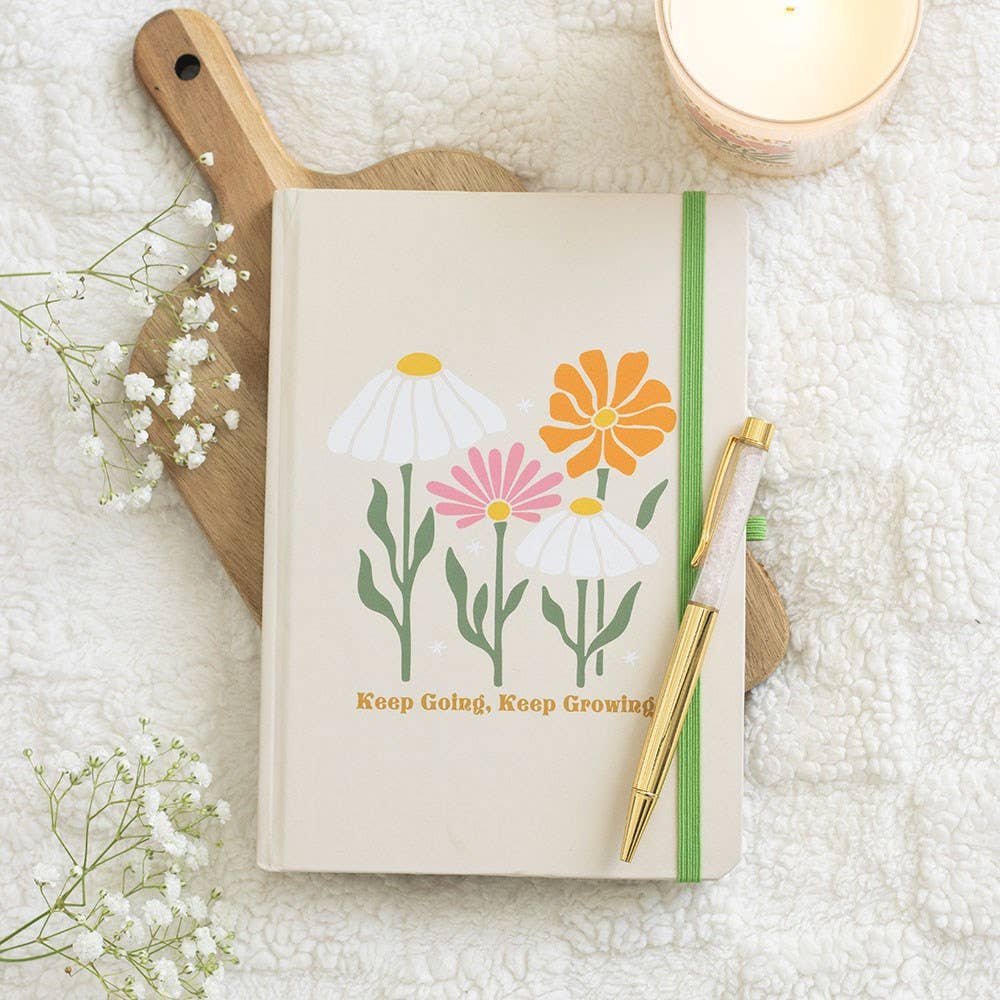 Keep Going Keep Growing Notebook | A5 Journal Ireland - TLC Gifting