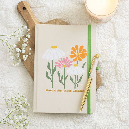 Keep Going Keep Growing Notebook | A5 Journal Ireland - TLC Gifting