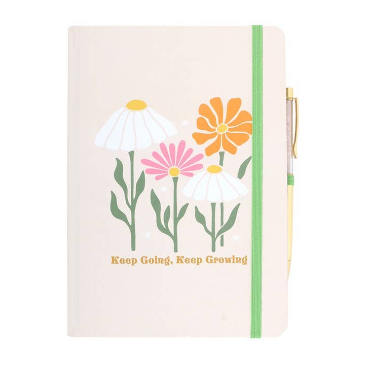 Keep Going Keep Growing Notebook | A5 Journal Ireland - TLC Gifting