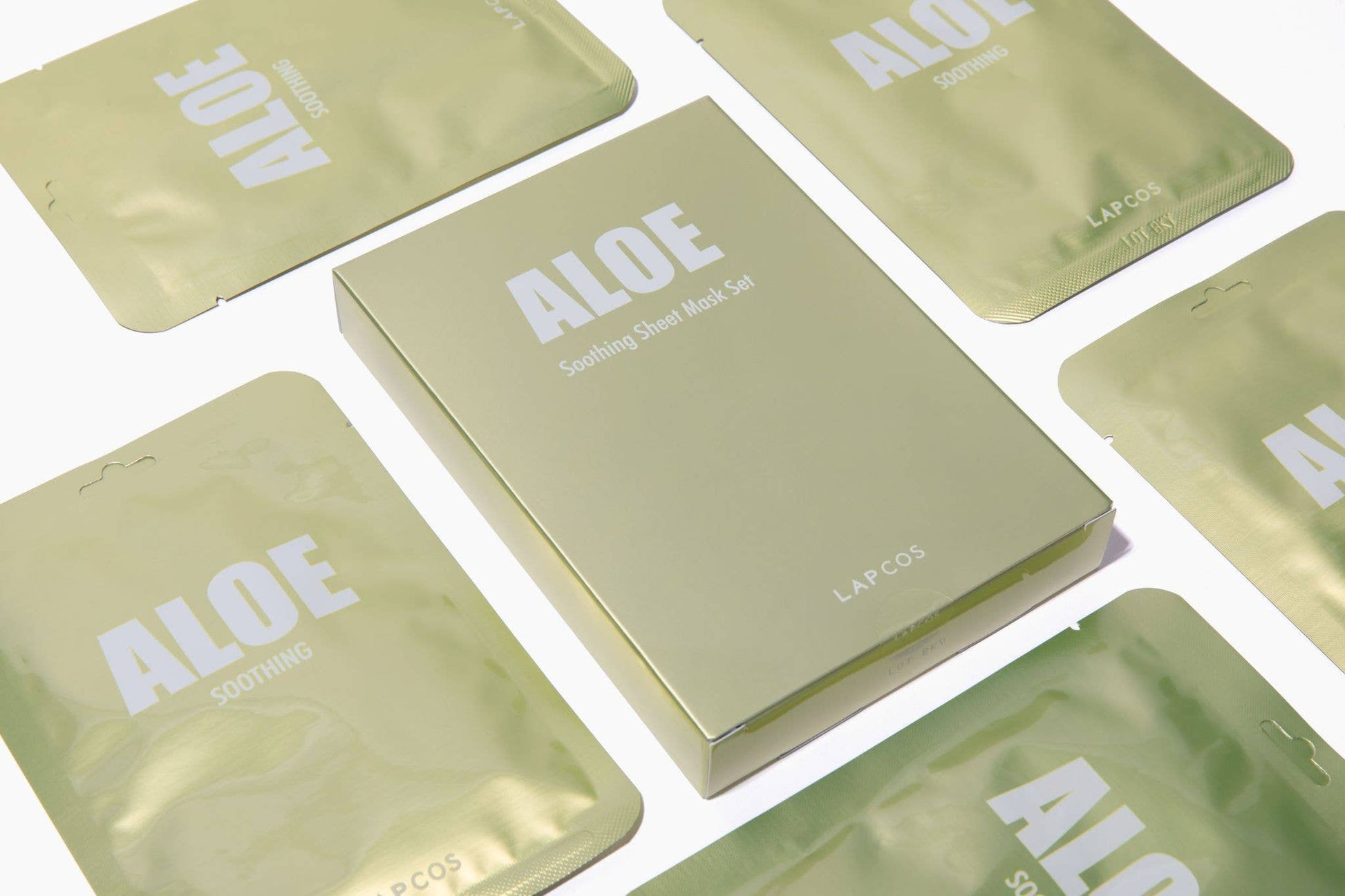 Lapcos Aloe Sheet Mask | Soothing Hydrating Face Mask - TLC Gifting