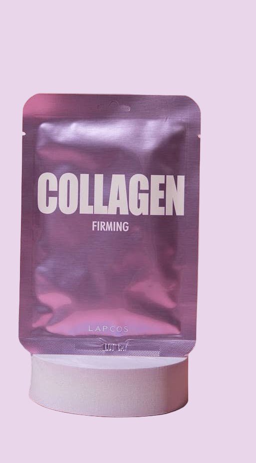 Lapcos Collagen Sheet Mask | Hydrating Anti Ageing Mask - TLC Gifting