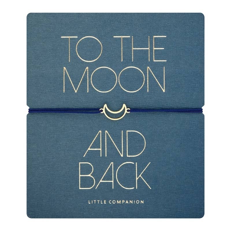Little Companion Moon Bracelet | Gold Plated Bracelet Ireland - TLC Gifting