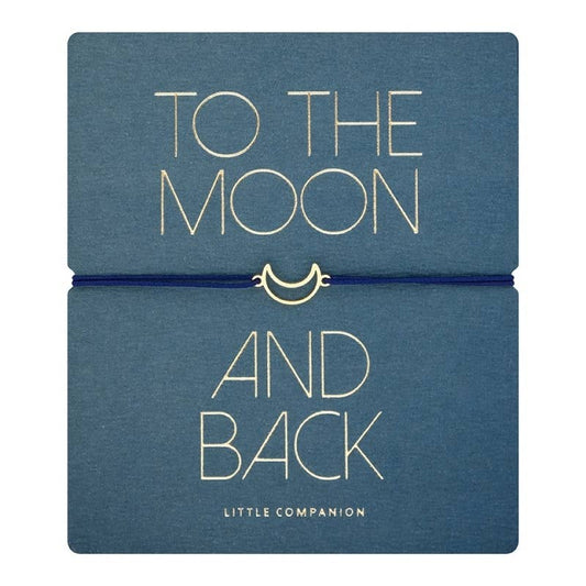 Little Companion Moon Bracelet | Gold Plated Bracelet Ireland - TLC Gifting