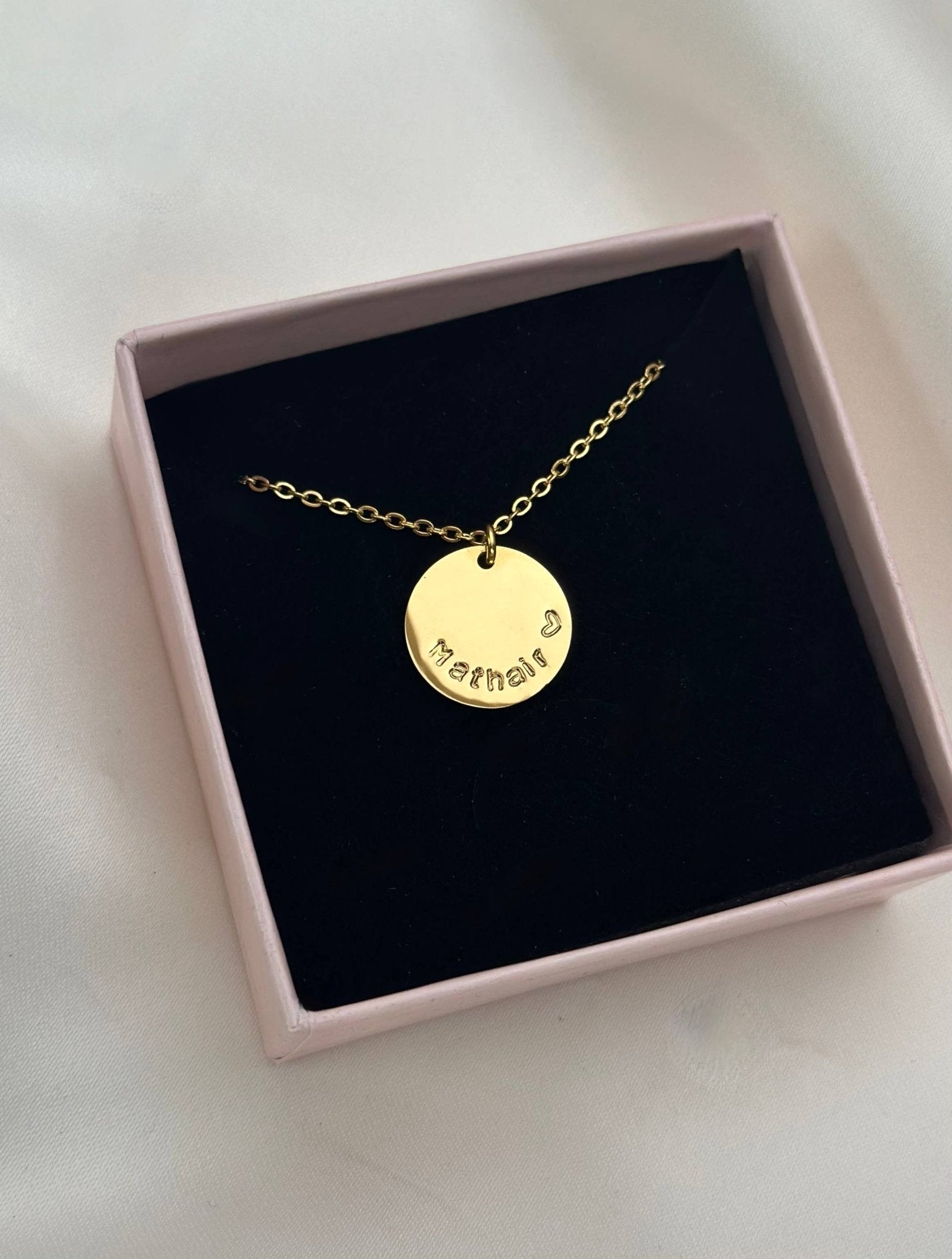 MAM Necklace - Yellow Gold | Wavy Chain - TLC Gifting