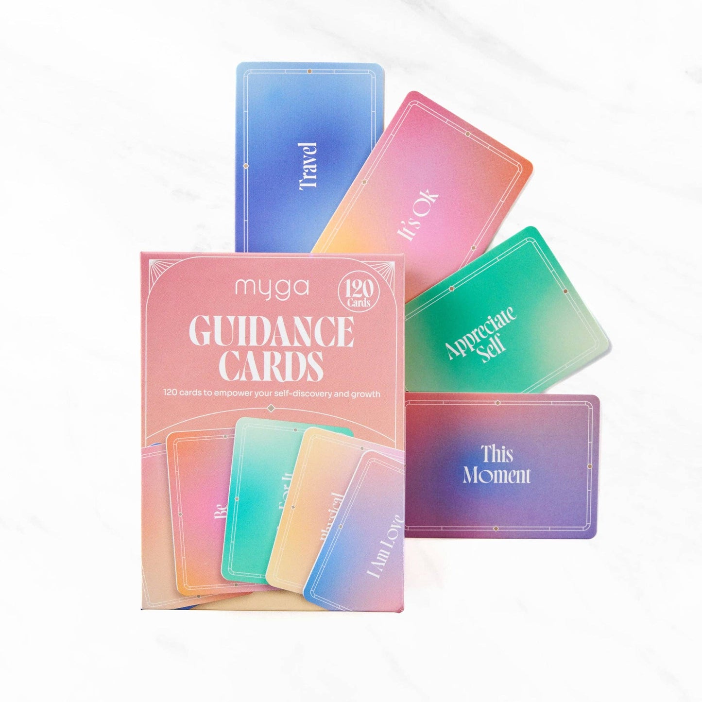 Mini Guidance Cards – 120 Mindfulness Daily Wellness Cards. - TLC Gifting