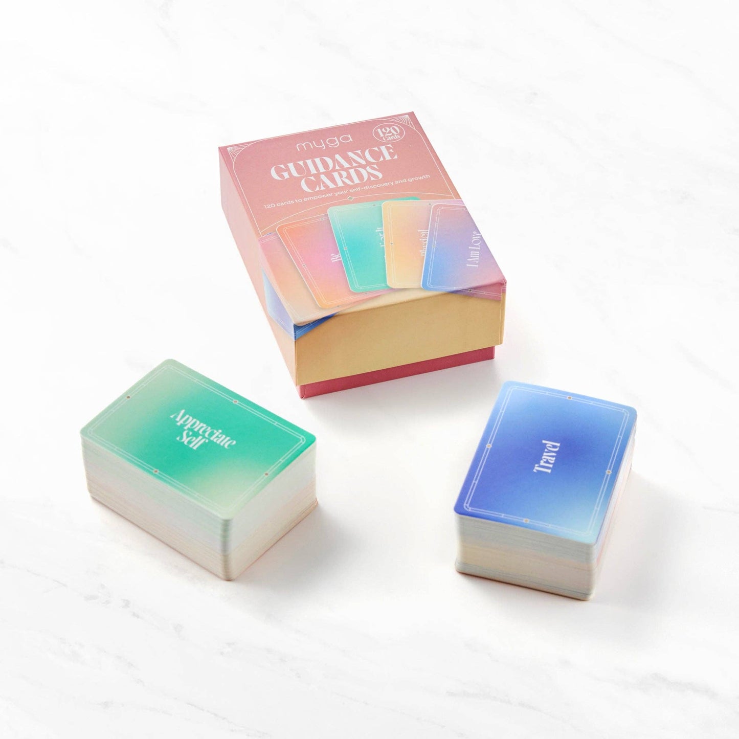 Mini Guidance Cards – 120 Mindfulness Daily Wellness Cards. - TLC Gifting