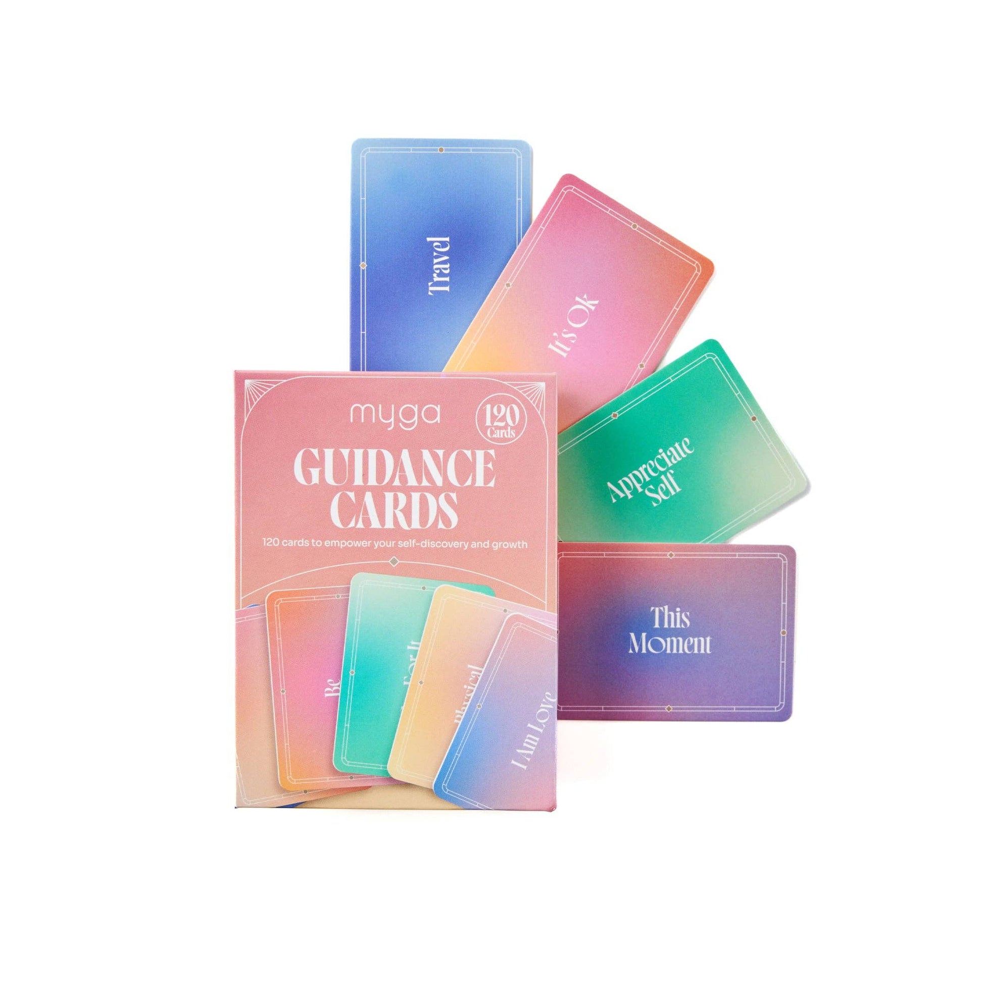 Mini Guidance Cards – 120 Mindfulness Daily Wellness Cards. - TLC Gifting