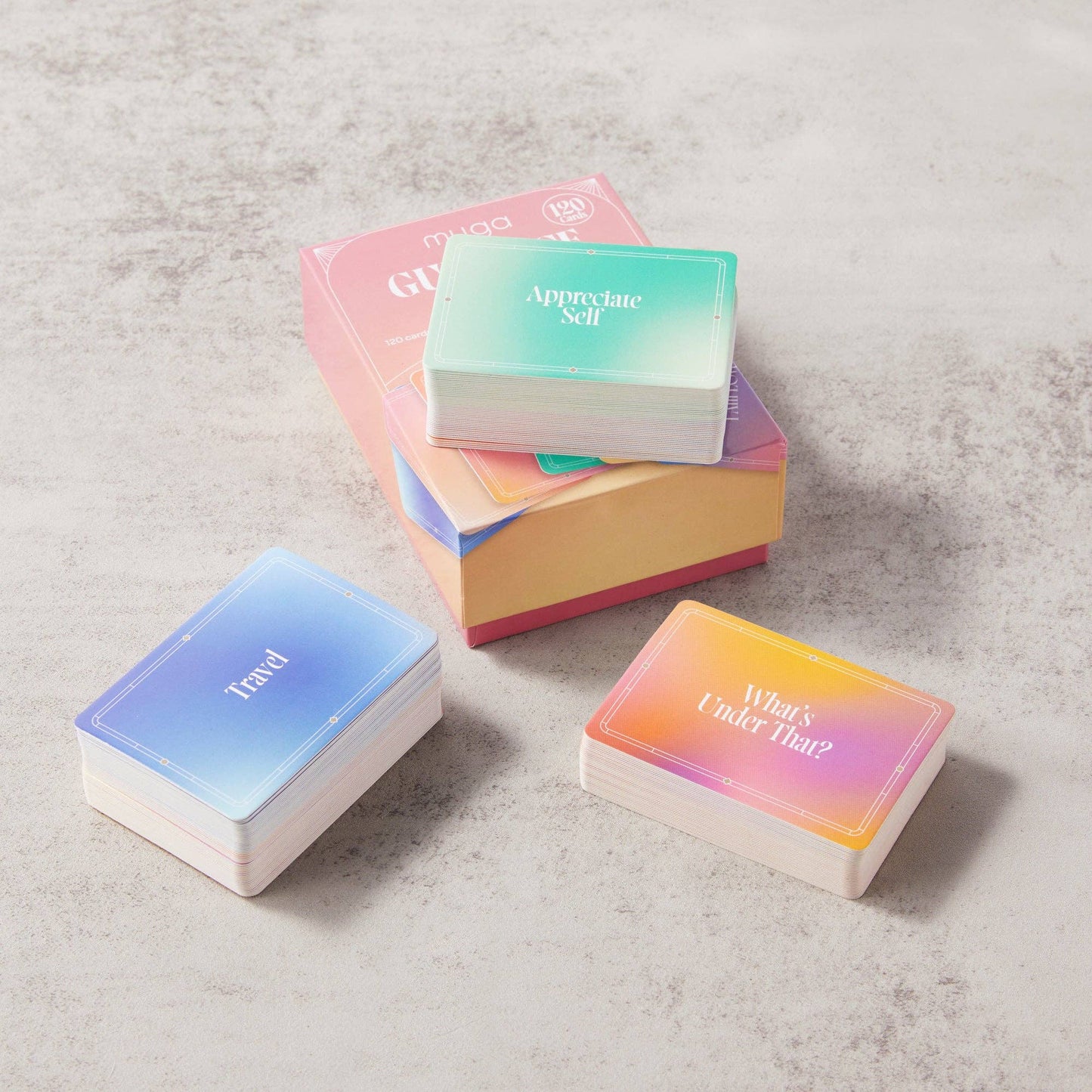 Mini Guidance Cards – 120 Mindfulness Daily Wellness Cards. - TLC Gifting