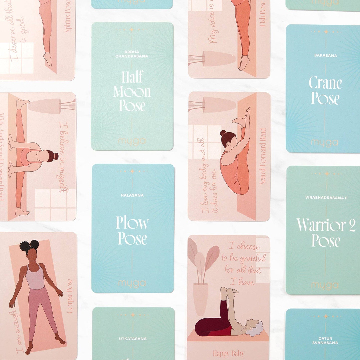 Myga Yoga Pose Cards | Wellness Gift Ireland - TLC Gifting