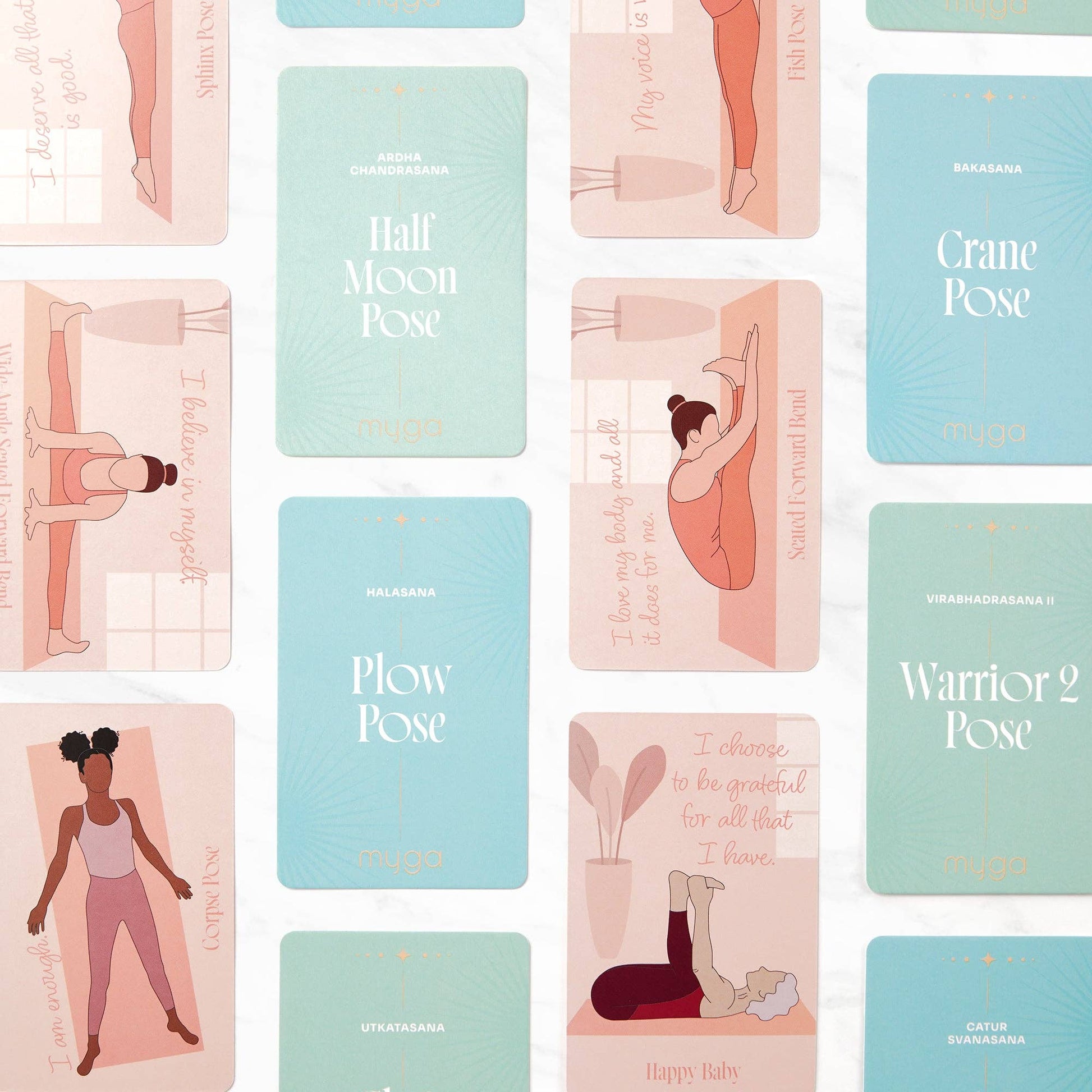 Myga Yoga Pose Cards | Wellness Gift Ireland - TLC Gifting