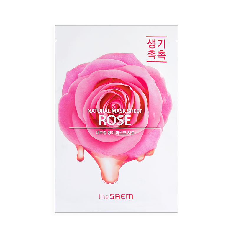 Natural Rose Sheet Mask | Hydrating & Soothing - TLC Gifting