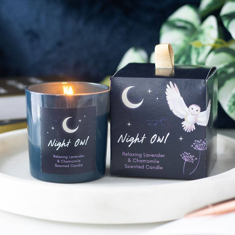 Night Owl Lavender & Chamomile Candle | Sleep Candle Ireland - TLC Gifting