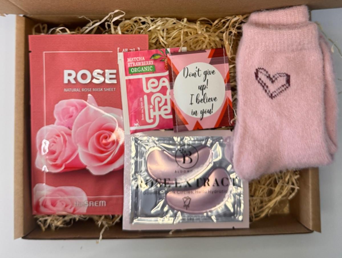 Pink Self Care Gift Box | Pamper Gift - TLC Gifting