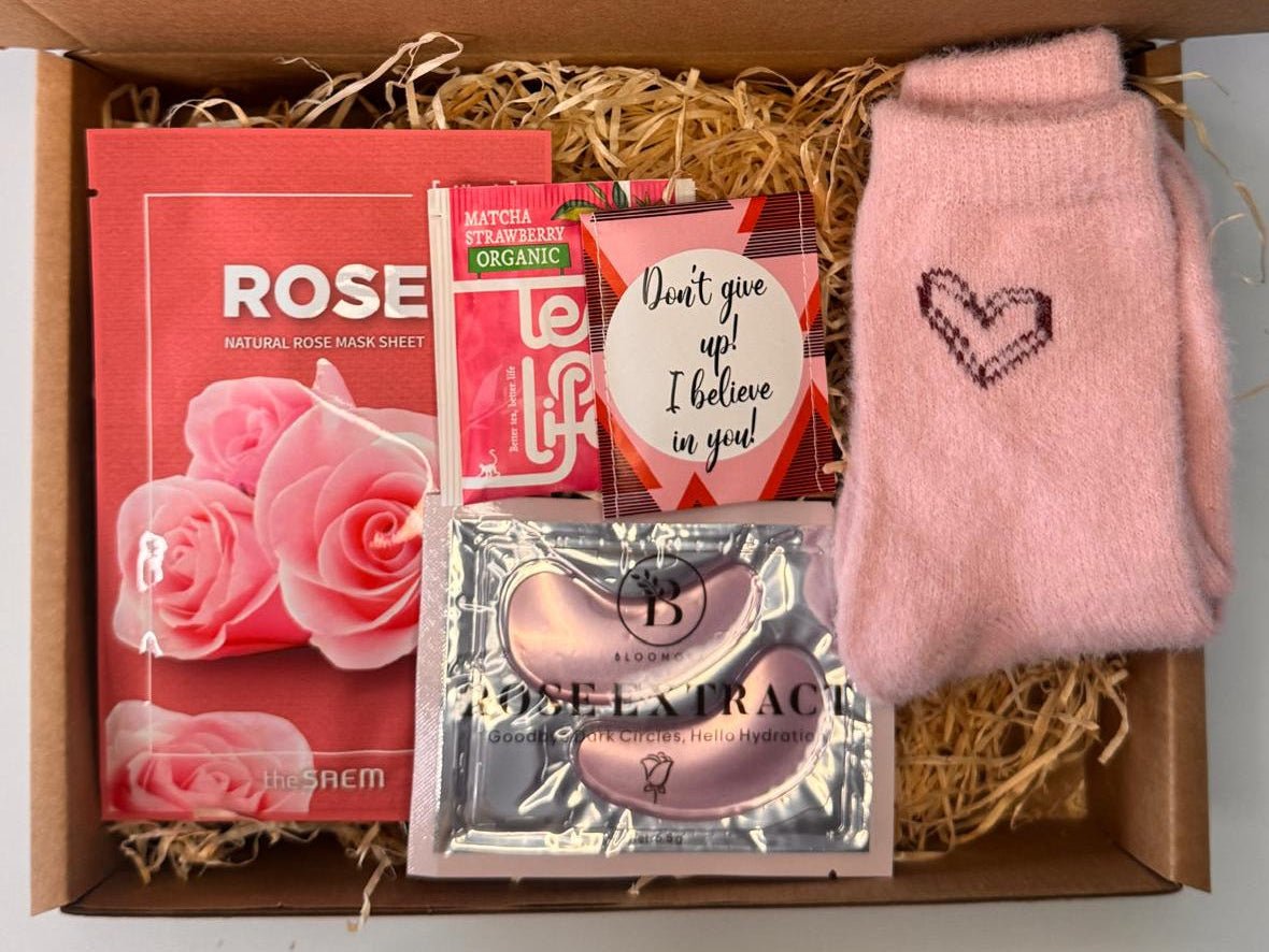 Pink Self Care Gift Box | Pamper Gift - TLC Gifting
