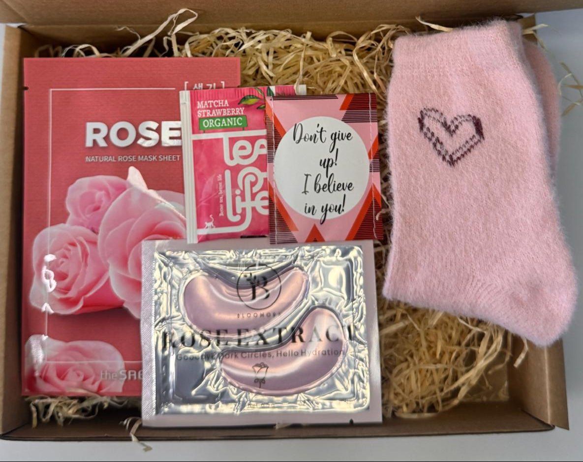 Pink Self Care Gift Box | Pamper Gift - TLC Gifting