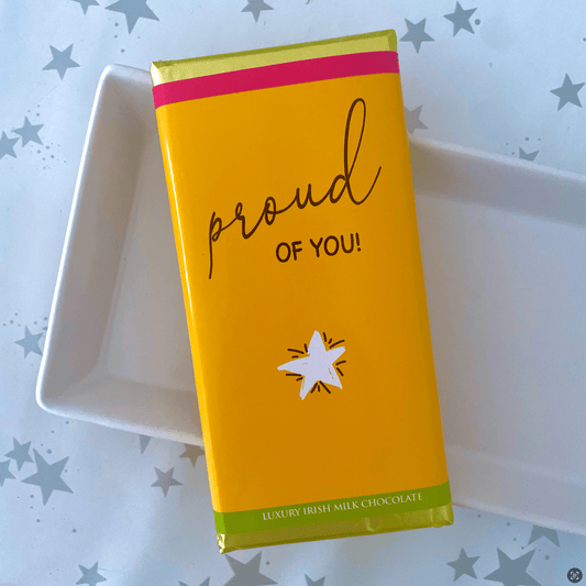 Proud of You Chocolate Bar | Irish Chocolate Gift - TLC Gifting