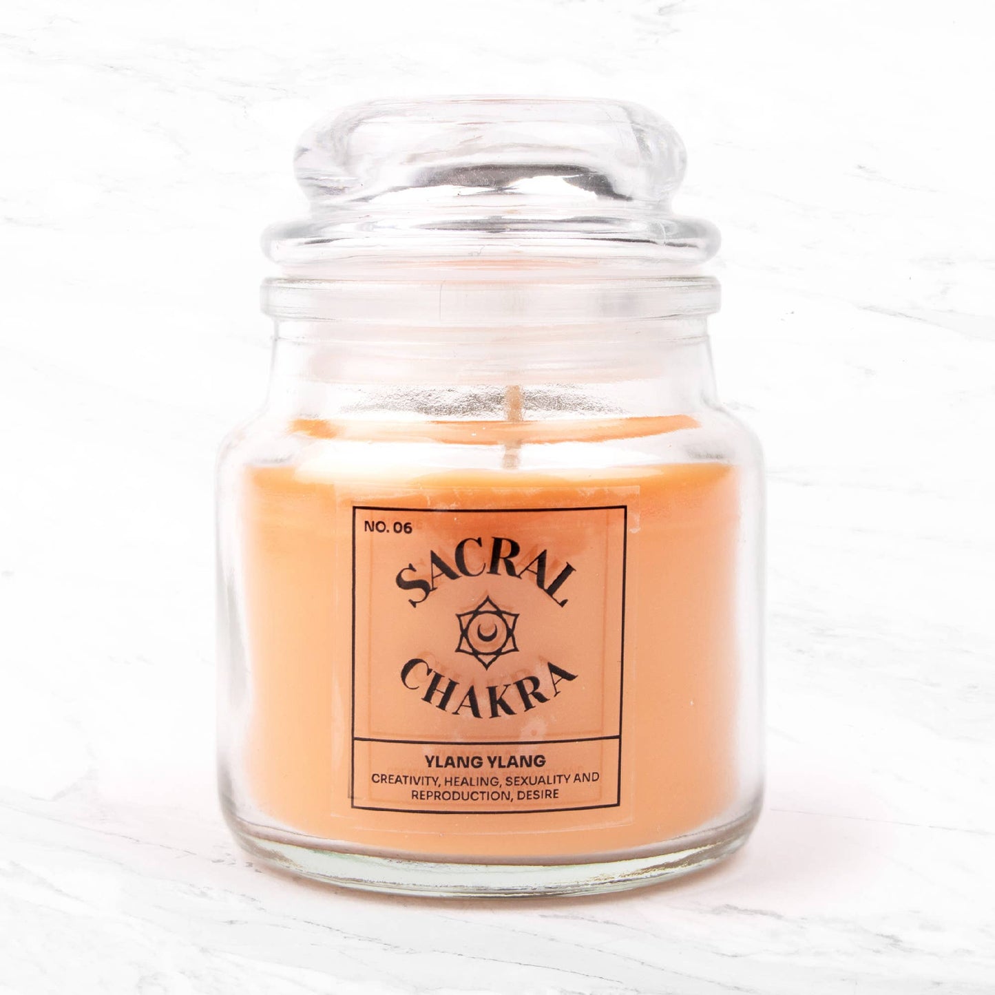Sacral Chakra Candle Ylang Ylang | Soy Candle Ireland - TLC Gifting