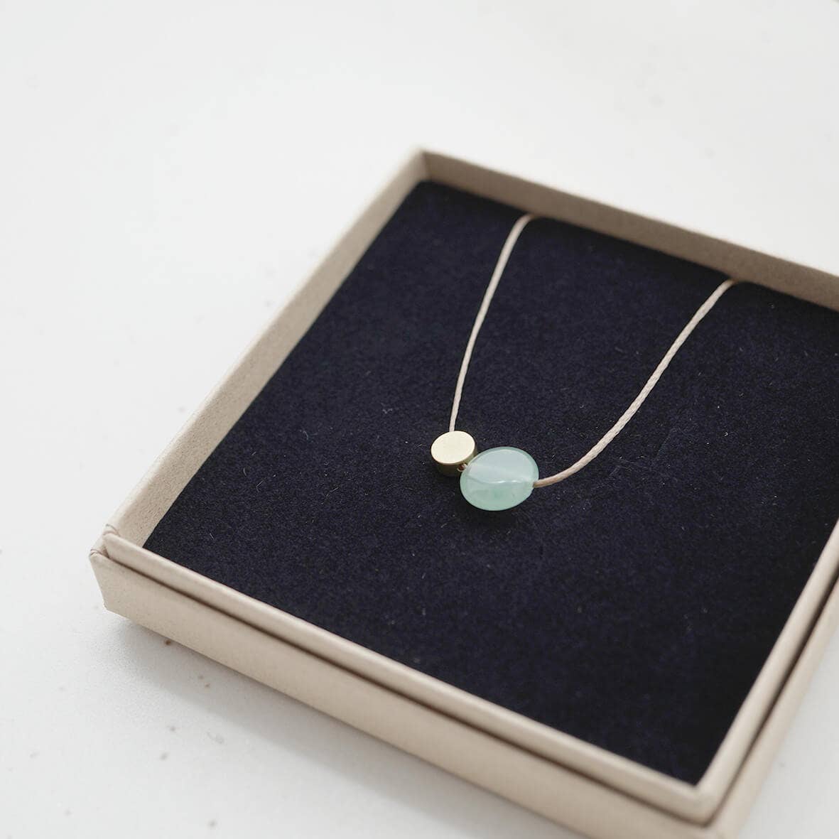 green aventurine semi precious stone necklace Ireland