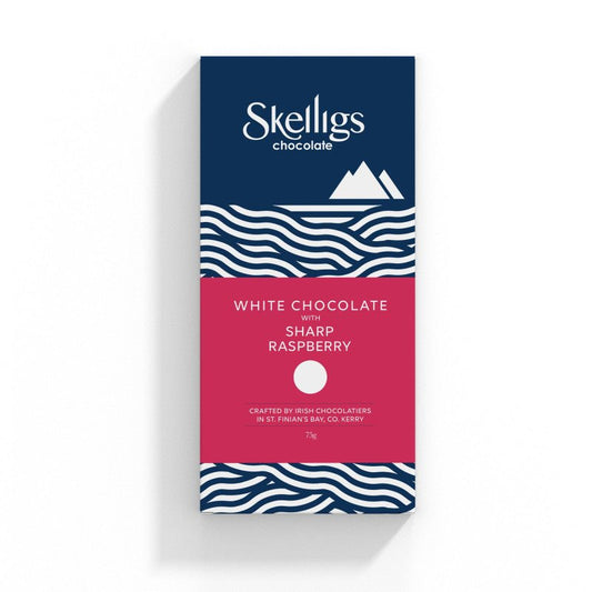 Skelligs White Chocolate & Raspberry Bar - TLC Gifting