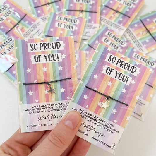 So Proud Of You Wish Bracelet - TLC Gifting