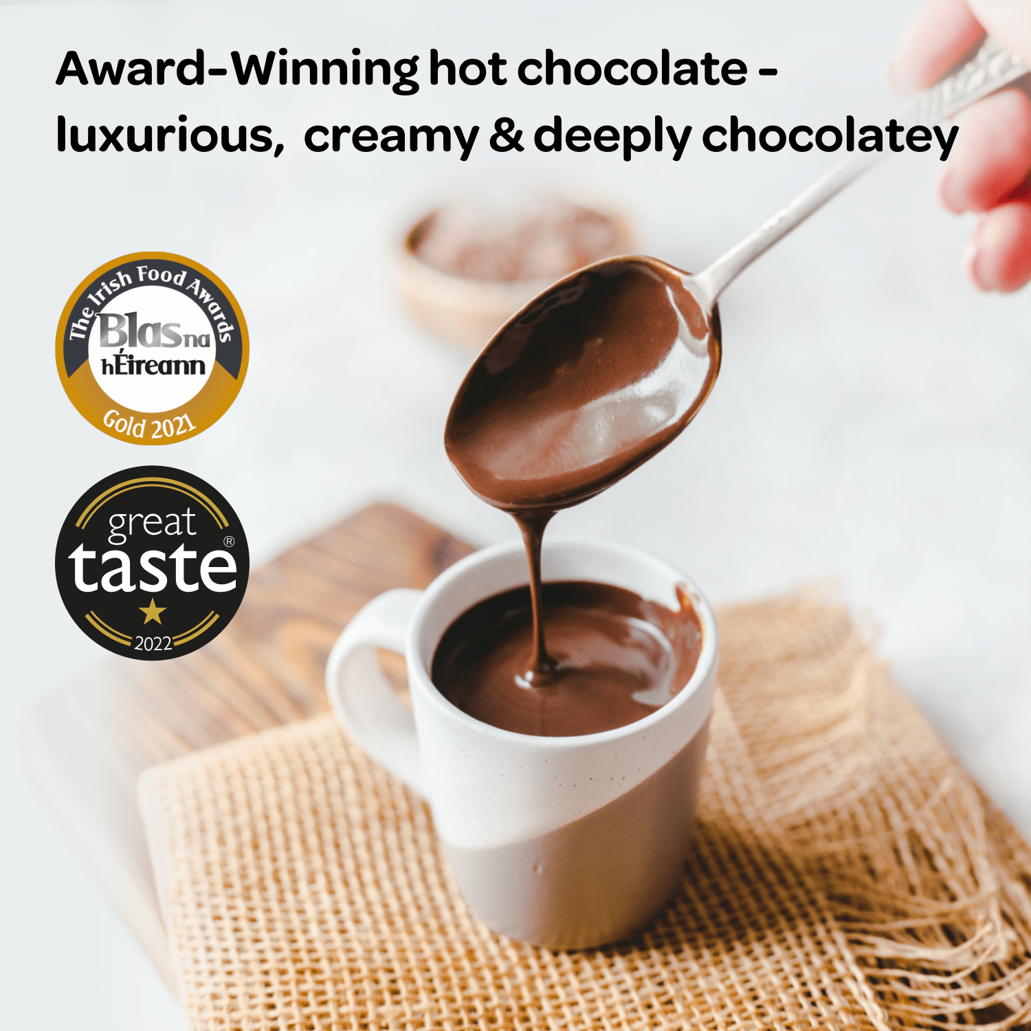 Spoond Malted Milk Luxury Hot Chocolate – Belgian Chocolate Indulgence - TLC Gifting