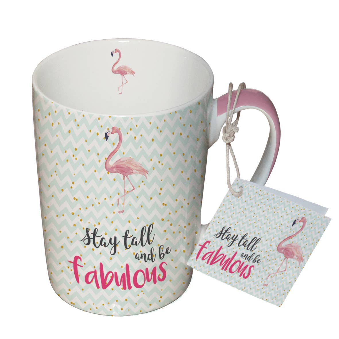Stay Tall and Be Fabulous Porcelain Mug – 250ml - TLC Gifting