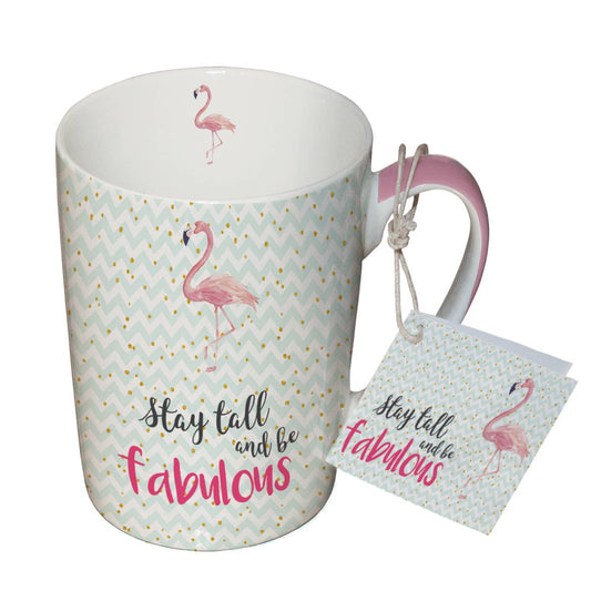 Stay Tall and Be Fabulous Porcelain Mug – 250ml - TLC Gifting