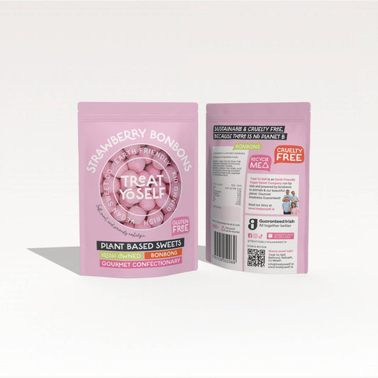 Strawberry Bonbons 200g | Vegan & Gluten - Free Sweets Ireland - TLC Gifting