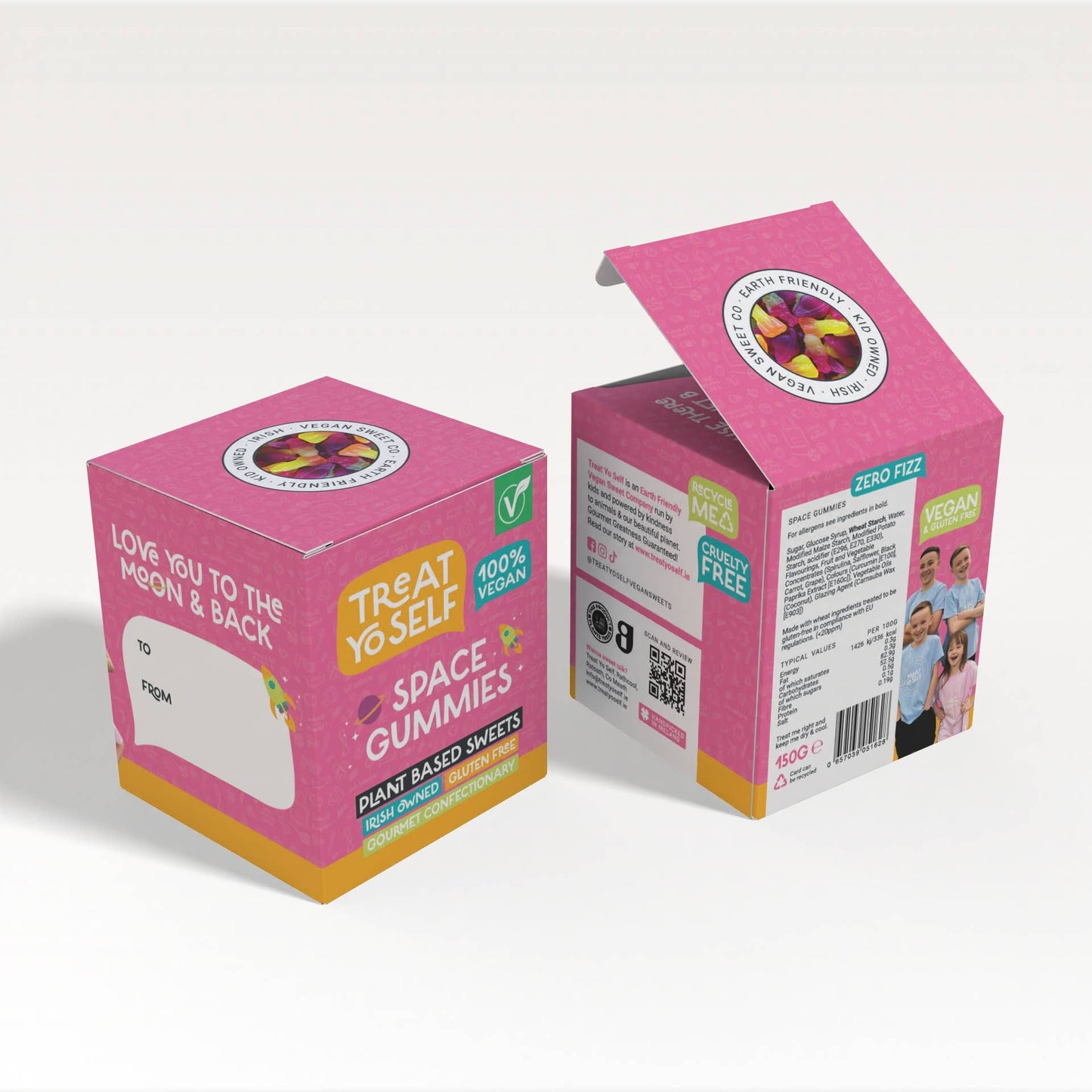 Treat Yo Self Space Gummies | Vegan Sweets Ireland - TLC Gifting