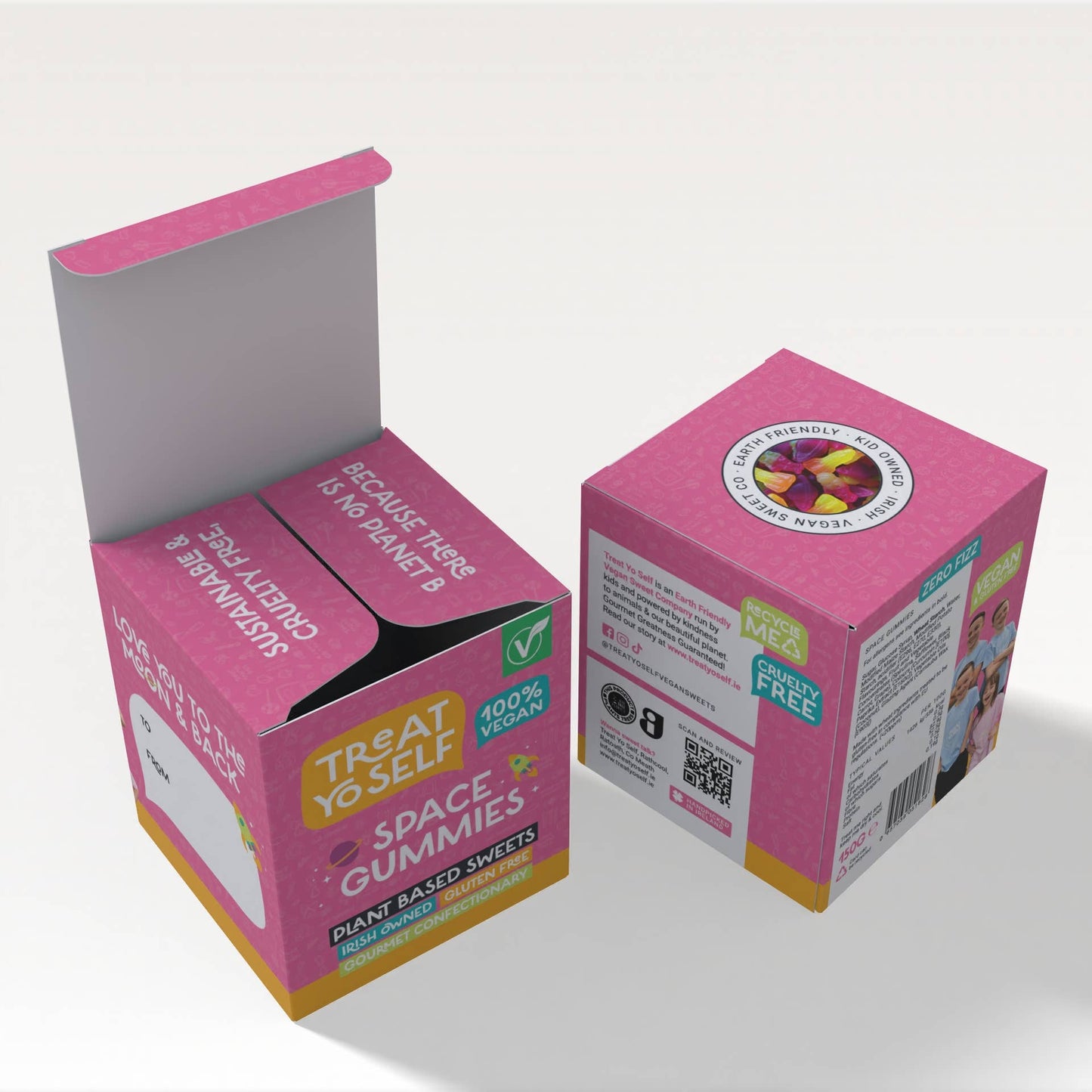 Treat Yo Self Space Gummies | Vegan Sweets Ireland - TLC Gifting