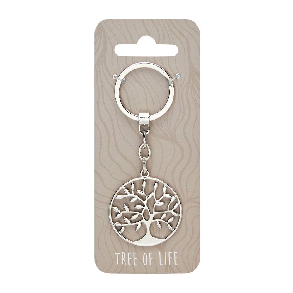 Tree of Life Keychain – Decorative Symbol Pendant - TLC Gifting