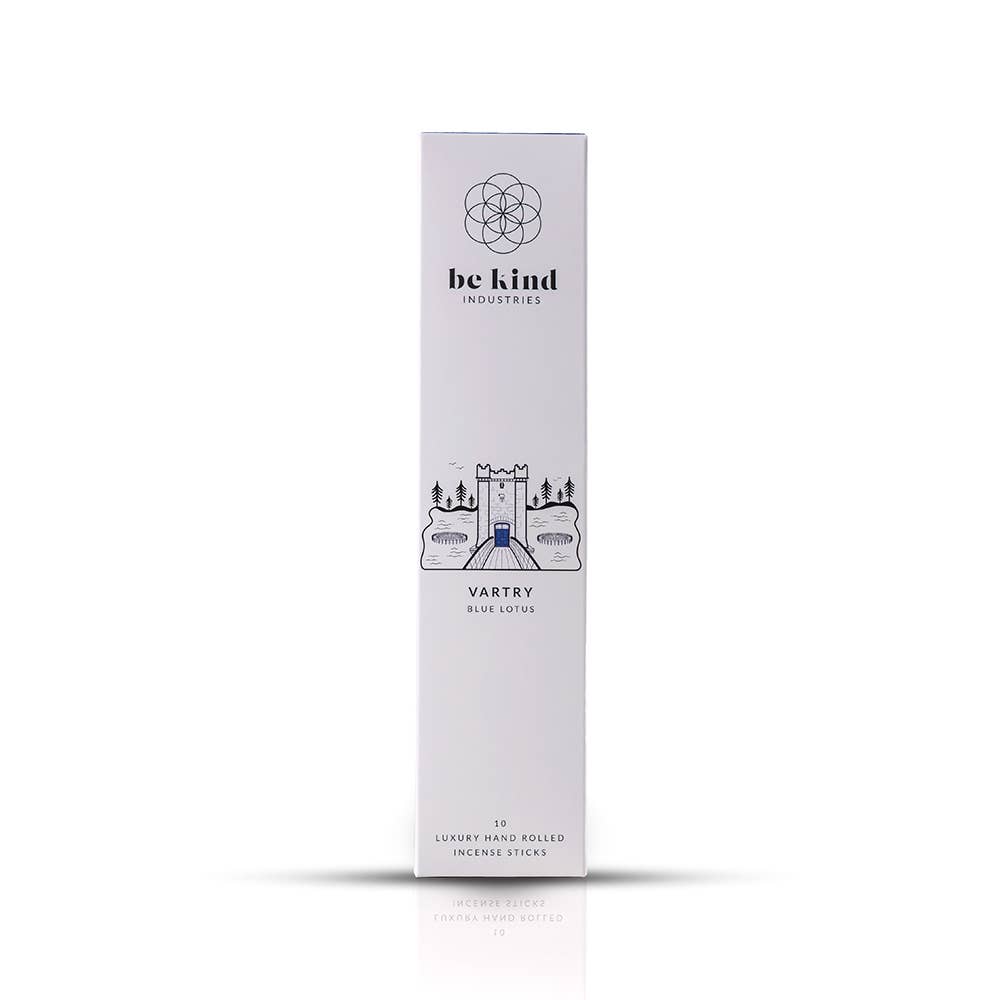 Vartry Blue Lotus incense Irish product