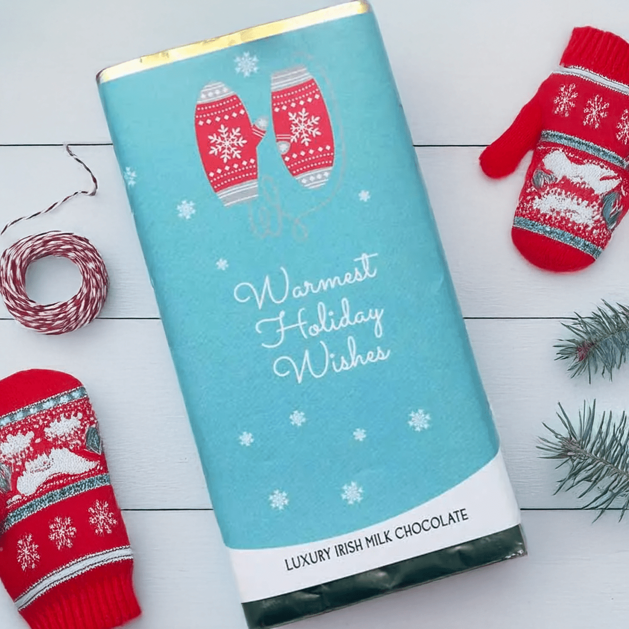 Warmest Holiday Wishes Chocolate Bar - TLC Gifting