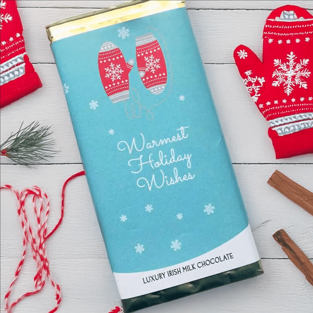 Warmest Holiday Wishes Chocolate Bar - TLC Gifting