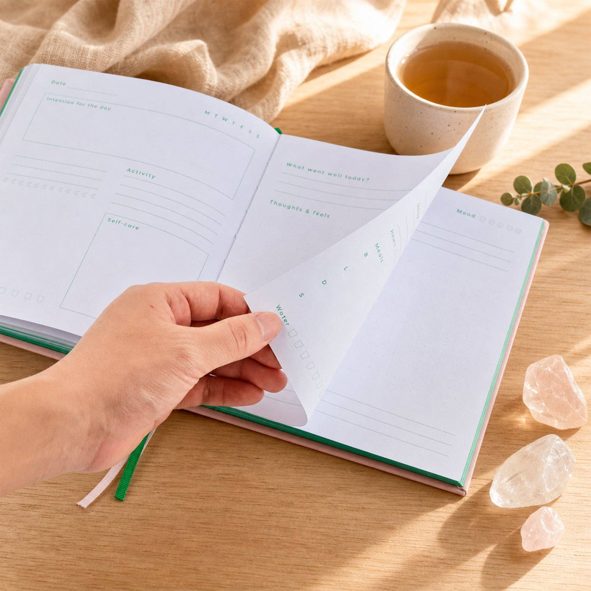 Wellness Journal Ireland for mindfulness and self care