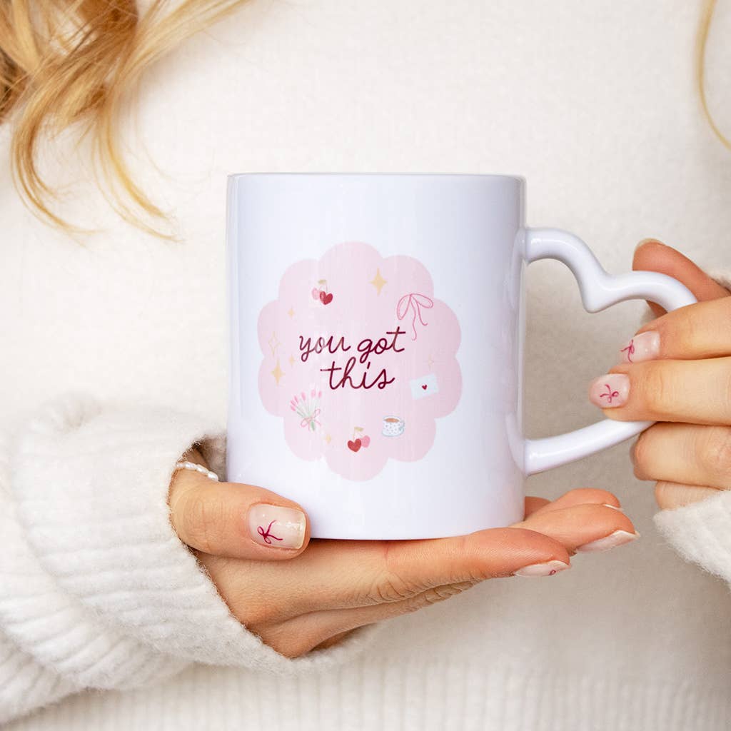 You Got This Heart Handle Mug | Encouragement Gift Ireland - TLC Gifting