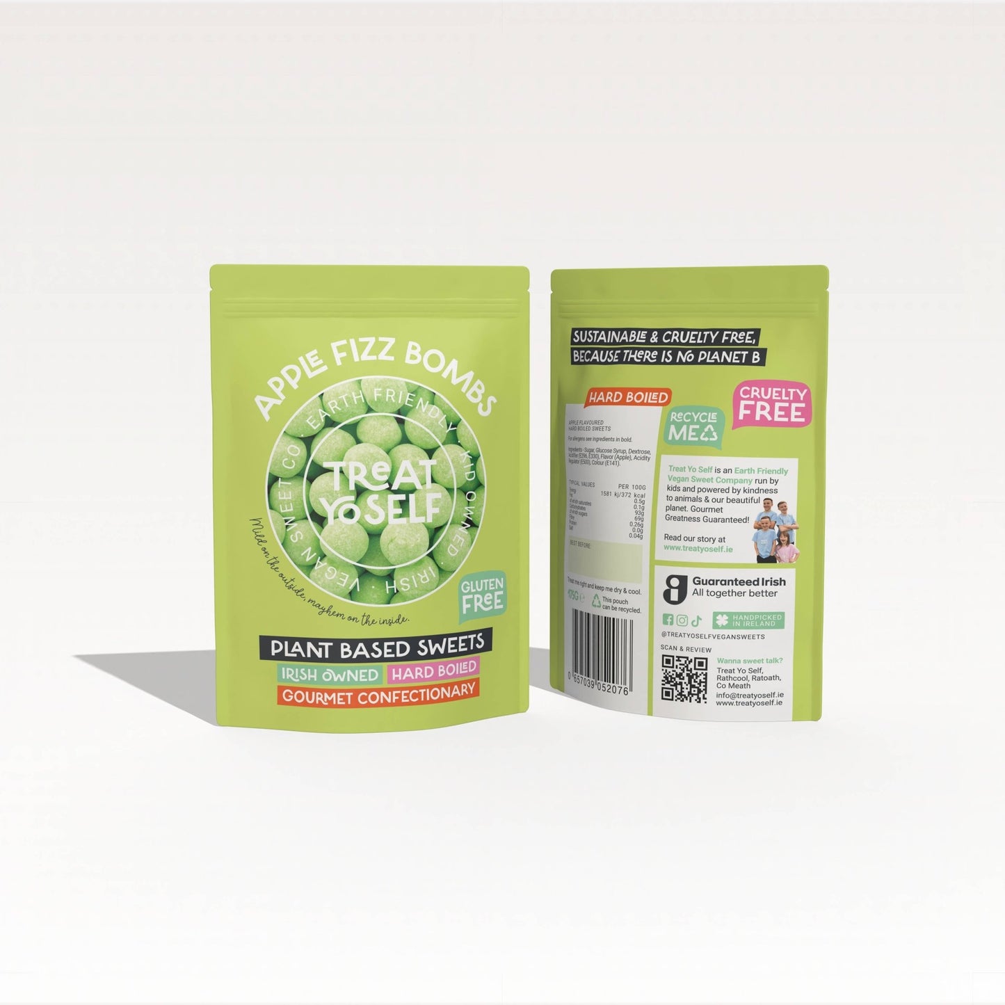 Zesty Apple Candy 175g | Vegan & Gluten - Free Sweets Ireland - TLC Gifting